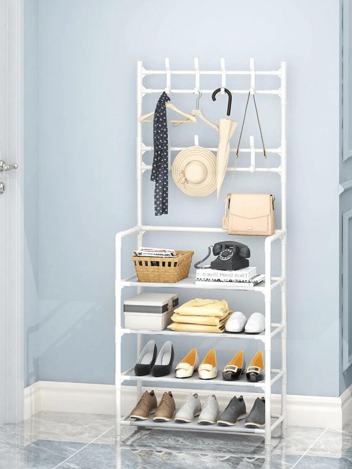 Perchero Organizador 4 Niveles – Diseño Minimalista
