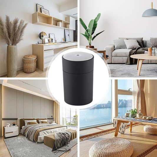 Mini Humidificador USB Inalámbrico con Luz LED – 200ml